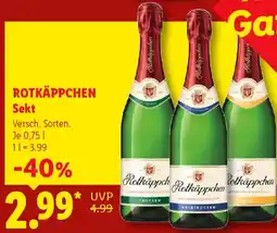 Lidl Rotkäppchen sekt Angebot