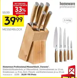 XXXLutz Homeware Professional Messerblock "Toronto" Angebot