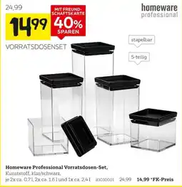 XXXLutz Homeware Professional Vorratsdosen-Set Angebot