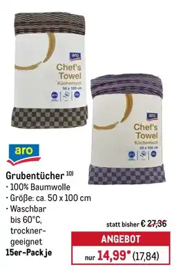 METRO aro Grubentücher Angebot