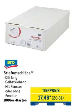 METRO aro Briefumschläge Angebot