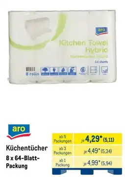 METRO aro Küchentücher Angebot