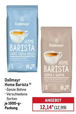 METRO Dallmayr Home Barista Angebot