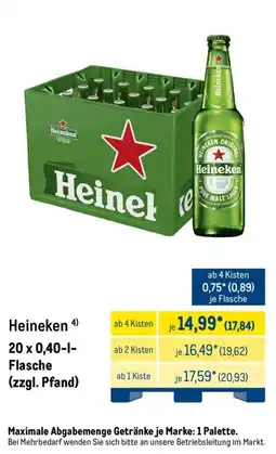 METRO Heineken Angebot