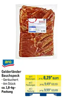 METRO Gelderländer Bauchspeck Angebot