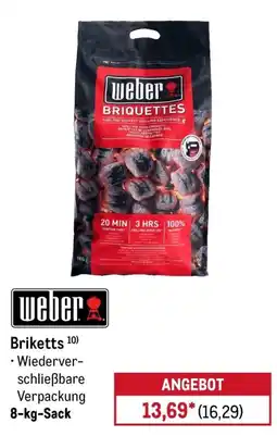 METRO Weber Briquettes Angebot