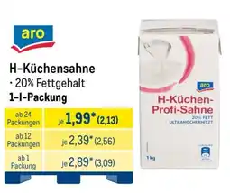 METRO aro H-Küchensahne Angebot