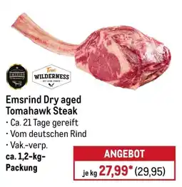 METRO Emsrind Dry aged Tomahawk Steak Angebot