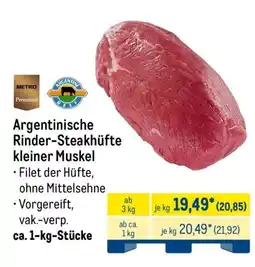 METRO Argentinische Rinder-Steakhüfte Angebot