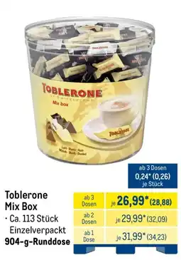 METRO Toblerone Mix Box Angebot