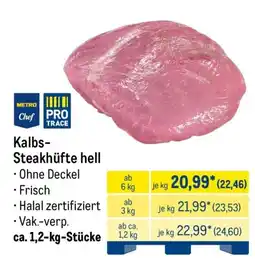 METRO Kalbs-Steakhüfte hell Angebot