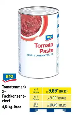 METRO aro Tomatenmark 2-Fachkonzentriert Angebot