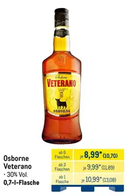 METRO Osborne Veterano Angebot