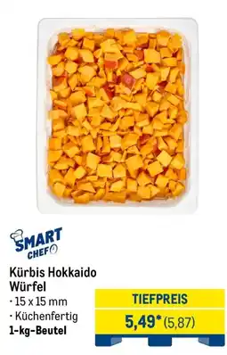 METRO SMART CHEF Kürbis Hokkaido Würfel Angebot