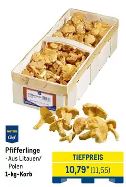 METRO METRO Chef Pfifferlinge Angebot