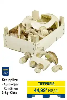 METRO METRO Chef Steinpilze Angebot