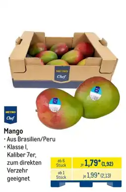 METRO Mango METRO Chef Angebot