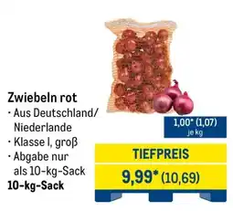 METRO Zwiebeln rot Angebot