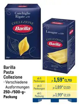 METRO Barilla Pasta Collezione Angebot