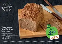 tegut Herzberger Bio-Karottenbrot Angebot