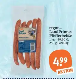 tegut LandPrimus Pfefferbeiß Angebot