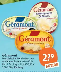 tegut Géramont französischer Weichkäse Angebot