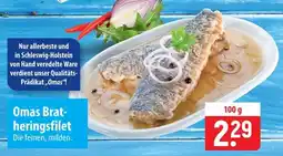 Famila Nord Ost Omas Bratheringsfilet Angebot