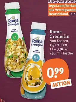 tegut Rama Cremefin Angebot