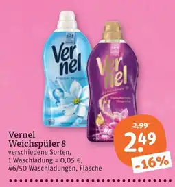 tegut Vernel Weichspüler Angebot
