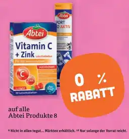 tegut Abtei Vitamin C + Zink Lutschtabletten Angebot
