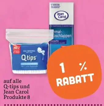 tegut Q-tips und Jean Carol Produkte Angebot