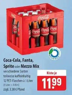 Famila Nord Ost Coca-Cola, Fanta, Sprite oder Mezzo Mix Angebot