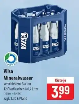 Famila Nord Ost Vilsa Mineralwasser Angebot