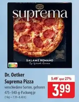 Famila Nord Ost Dr. Oetker Suprema Pizza Angebot