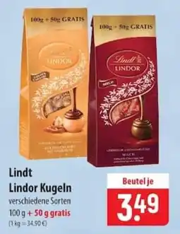 Famila Nord Ost Lindt Lindor Kugeln Angebot