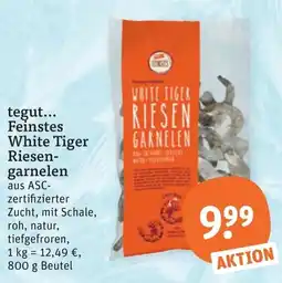 tegut tegut... Feinstes White Tiger Riesen-garnelen Angebot