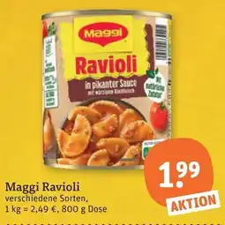 tegut Maggi Ravioli Angebot