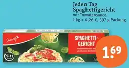 tegut Jeden Tag Spaghettigericht Angebot