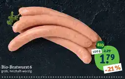 tegut Bio-Bratwurst 6 Angebot