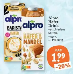 tegut Alpro Hafer-Drink Angebot