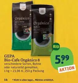 tegut GEPA Bio-Cafe Orgánico 8 Angebot