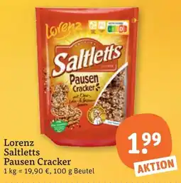 tegut Lorenz Saltletts Pausen Cracker Angebot