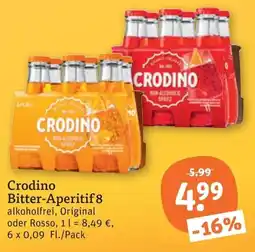 tegut Crodino Bitter-Aperitif Angebot
