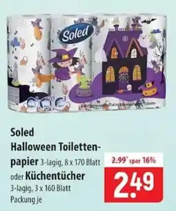 Famila Nord Ost Soled Halloween Toilettenpapier Angebot