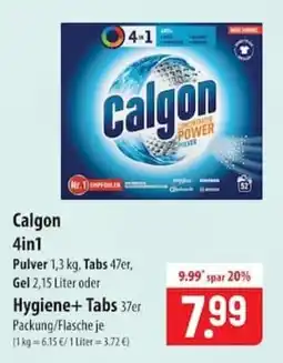 Famila Nord Ost Calgon 4in1 Angebot