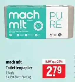 Famila Nord Ost mach m!t Toilettenpapier Angebot