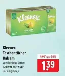 Famila Nord Ost Kleenex Taschentücher Balsam Angebot