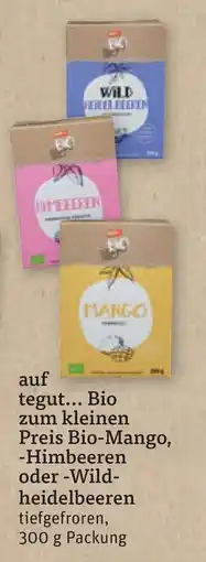 tegut Bio-Mango, -Himbeeren oder -Wildheidelbeeren Angebot