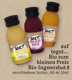 tegut SHOT Bio-Ingwershot Angebot