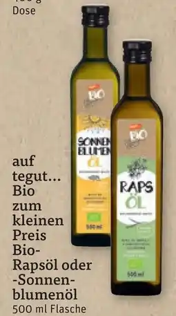 tegut Sonnenblumenöl Angebot